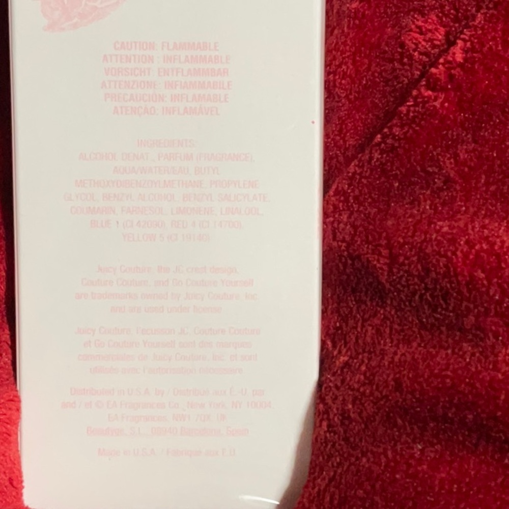 Juicy Couture Go Couture Yourself Perfume EAU DE PARFUME this is LARGE 3.4 oz - Picture 5 of 6